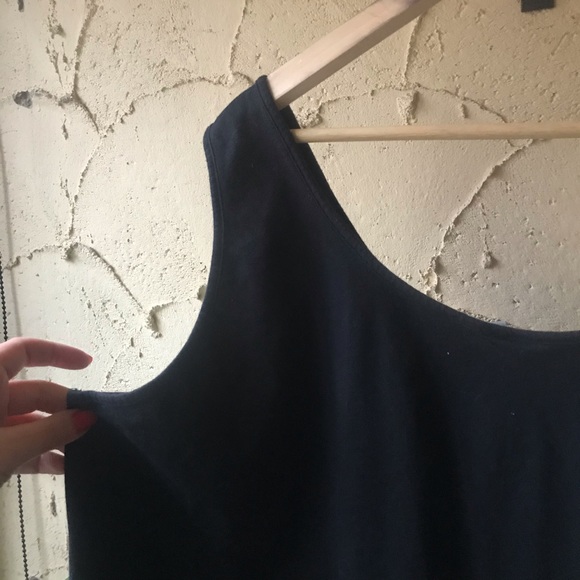 NWOT Black Tank Flowy Plus Size - Picture 3 of 4